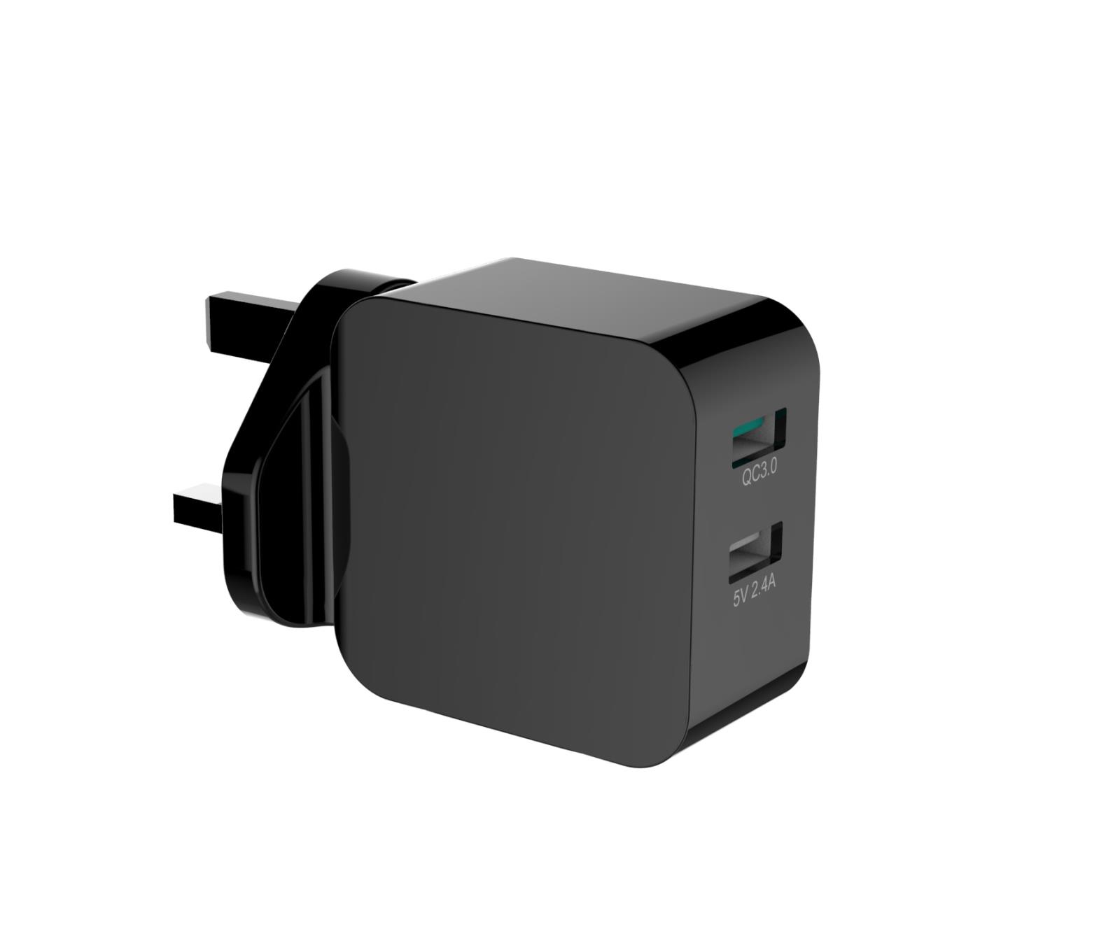 Smart 30W QC3.0+standard 2.4A USB charger