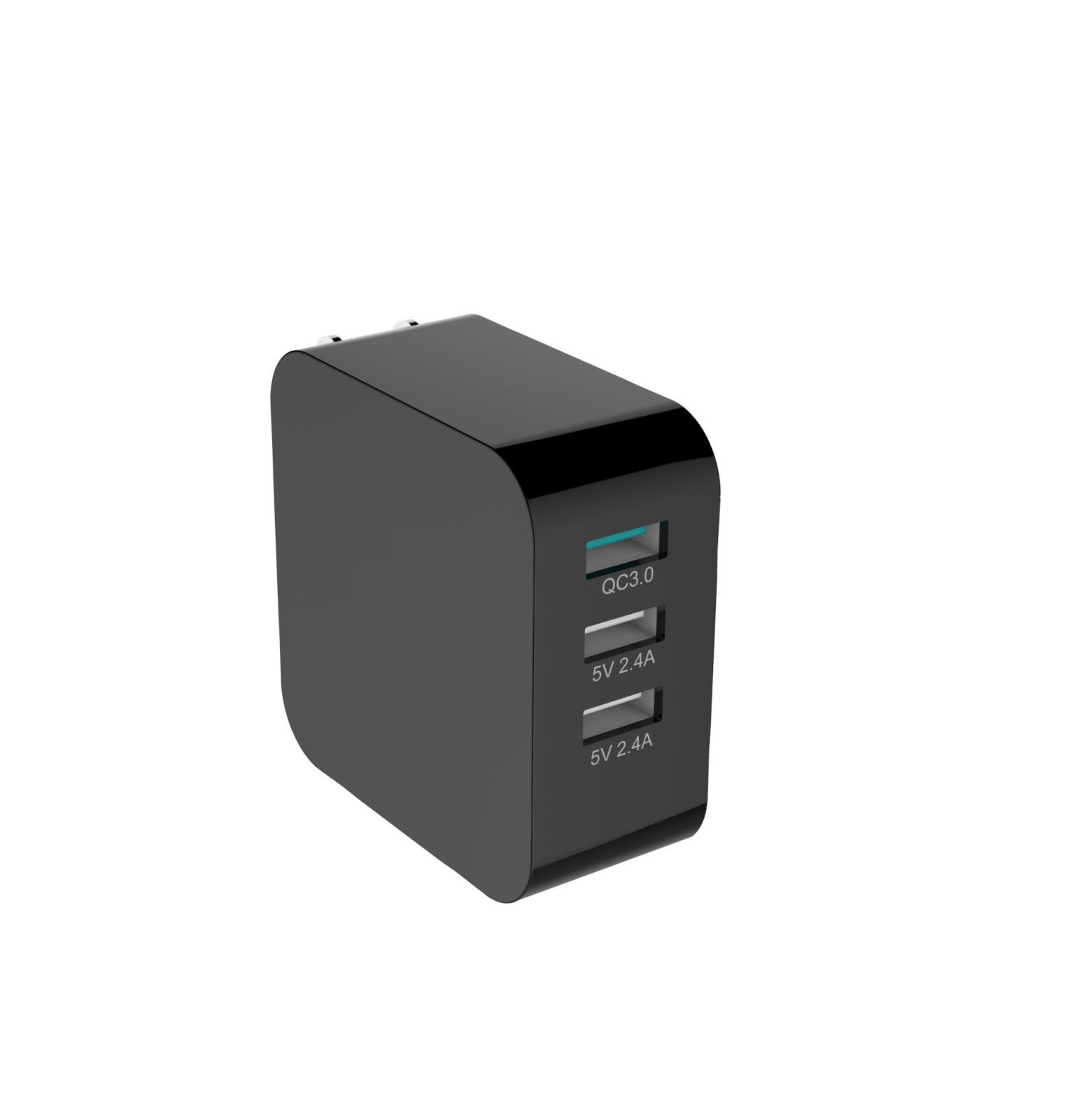36W QC3.0 Quick Charge+ Standard 2.4A 2 Ports USB Charger