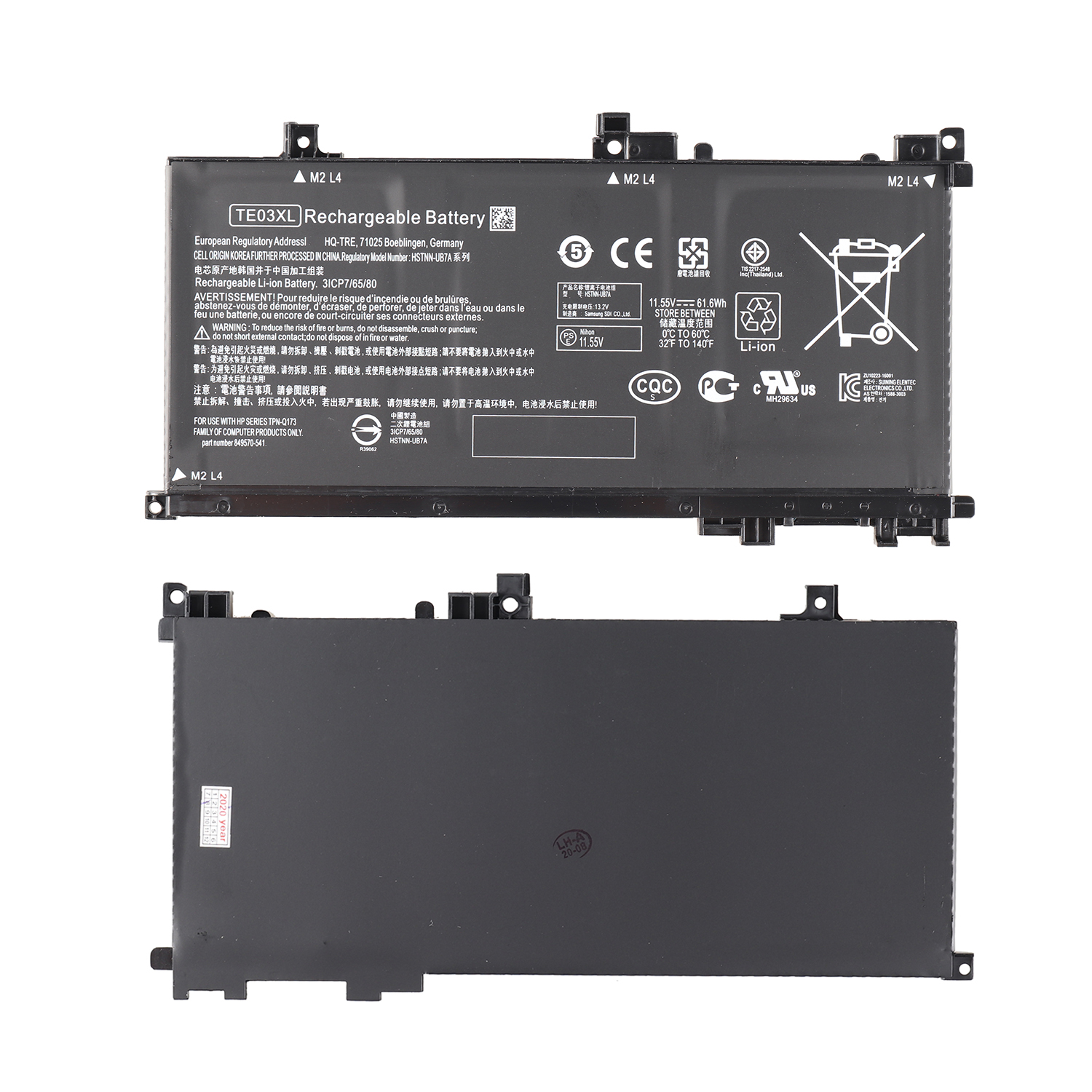 replacement laptop battery 11.1V 50Wh TE03XL For HP OMEN TE03XL HSTNN-UB7A TE03061XL